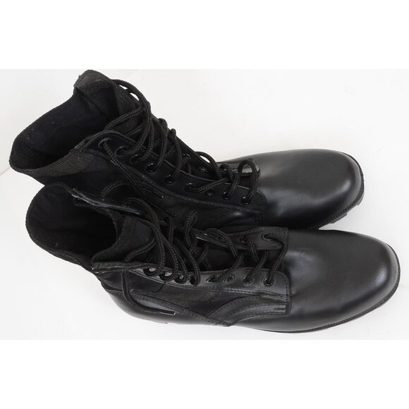 New Jungle Combat Boots Men\'s 12R Tactical Lace Up Military Work Boots  Vegan